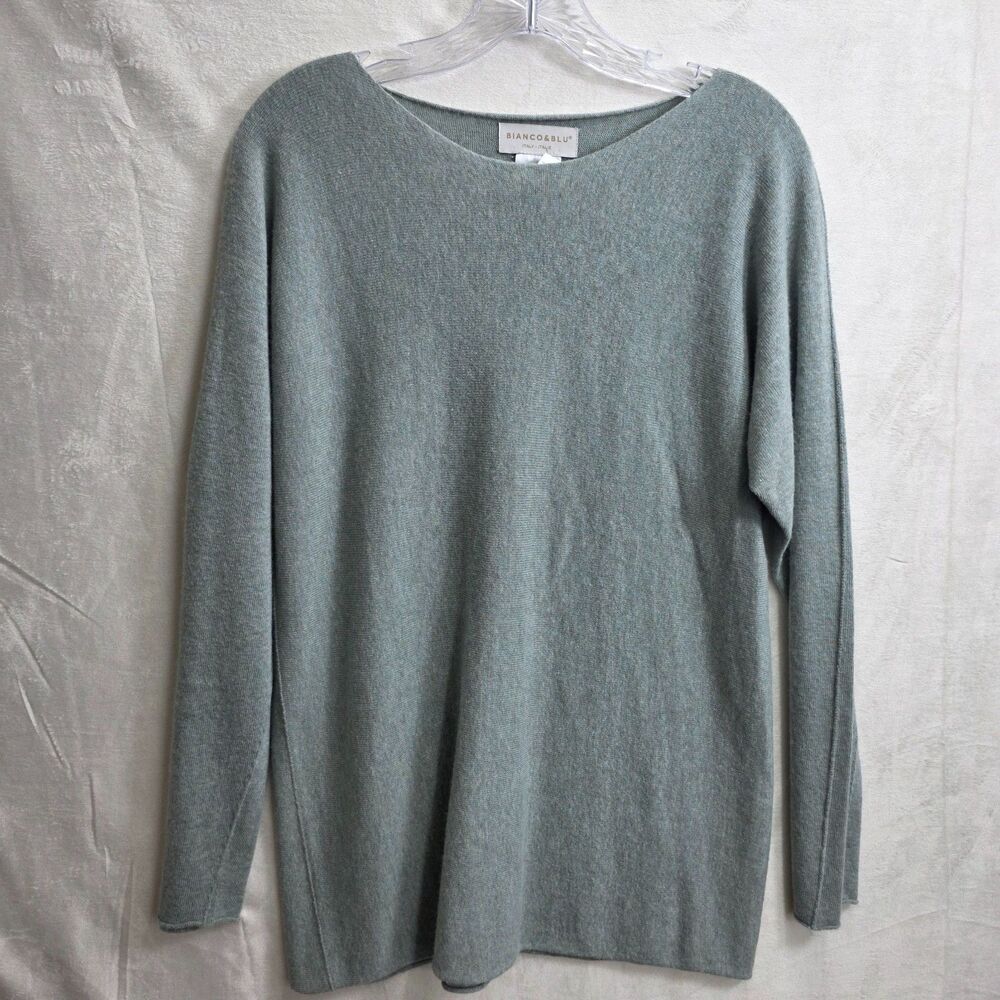 Bianco & Blu Women’s Sweater jumper Polyamide/Wool/Cashmere Blend Size M